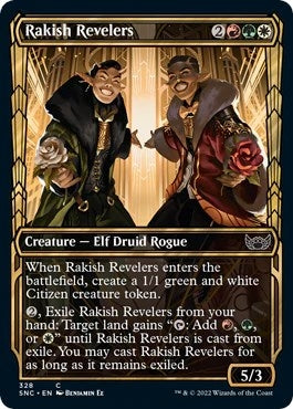 Image for Rakish Revelers (Showcase) (Streets of New Capenna) (328) - Magic: The Gathering