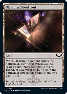 Image for Obscura Storefront (Streets of New Capenna) (252) - Magic: The Gathering