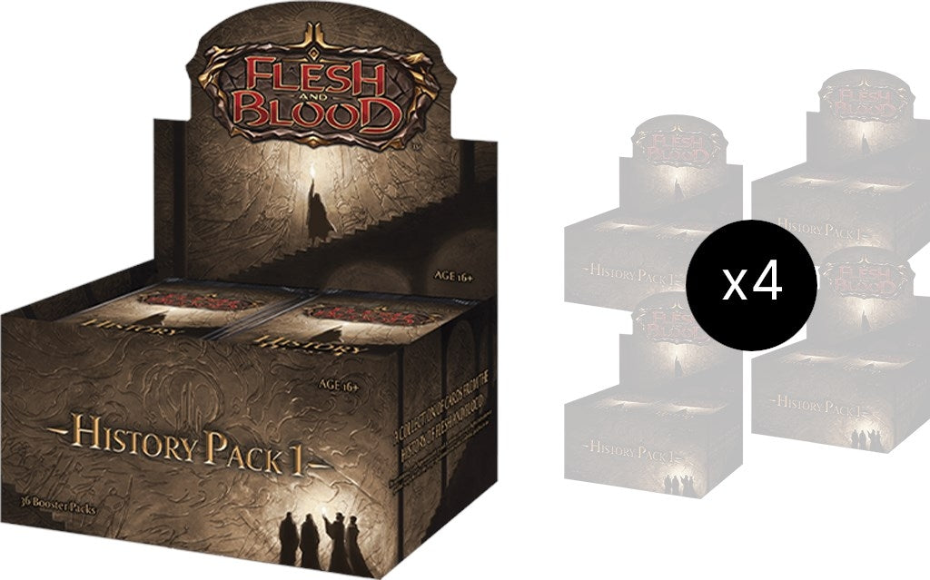 Image for History Pack Vol.1 Booster Box Case - Flesh and Blood TCG