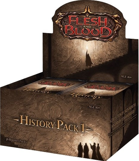 Image for History Pack Vol.1 Booster Box - Flesh and Blood TCG