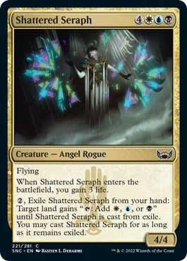 Image for Shattered Seraph (Streets of New Capenna) (221) - Magic: The Gathering