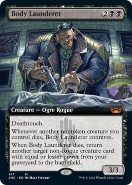 Image for Body Launderer (Extended Art) (Streets of New Capenna) (417) - Magic: The Gathering