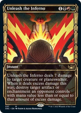 Image for Unleash the Inferno (Showcase) (Streets of New Capenna) (337) - Magic: The Gathering