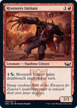 Image for Riveteers Initiate (Streets of New Capenna) (120) - Magic: The Gathering