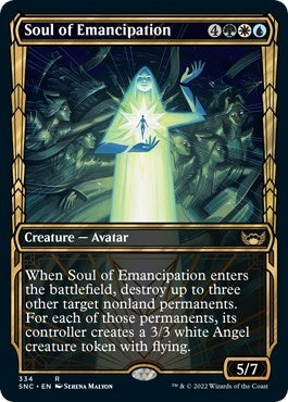Image for Soul of Emancipation (Showcase) (Streets of New Capenna) (334) - Magic: The Gathering