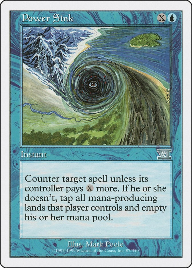 Image for Power Sink (Classic Sixth Edition) (87) - Magic: The Gathering