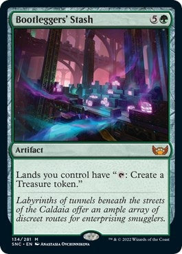 Image for Bootleggers' Stash (Streets of New Capenna) (134) - Magic: The Gathering