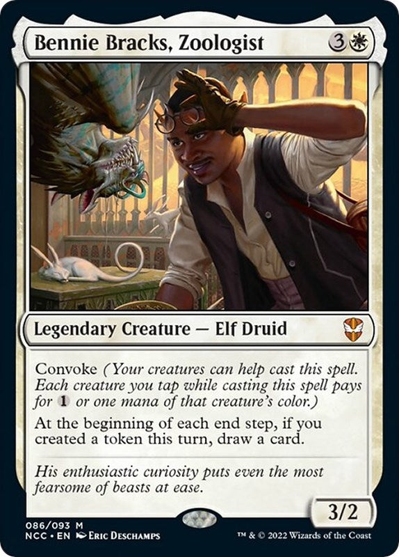 Image for Bennie Bracks, Zoologist (Commander: Streets of New Capenna) (86) - Magic: The Gathering
