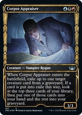 Image for Corpse Appraiser (Gilded Foil) (Streets of New Capenna) (367) - Magic: The Gathering
