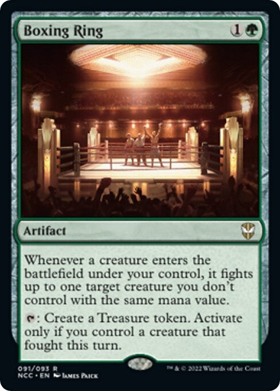 Image for Boxing Ring (Commander: Streets of New Capenna) (91) - Magic: The Gathering