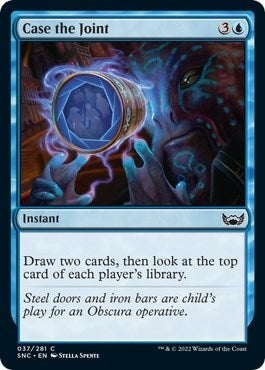 Image for Case the Joint (Streets of New Capenna) (37) - Magic: The Gathering