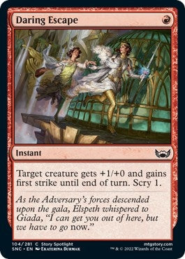 Image for Daring Escape (Streets of New Capenna) (104) - Magic: The Gathering