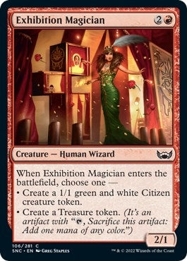 Image for Exhibition Magician (Streets of New Capenna) (106) - Magic: The Gathering