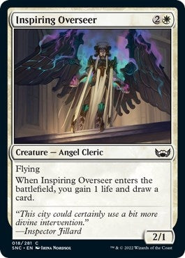 Image for Inspiring Overseer (Streets of New Capenna) (18) - Magic: The Gathering