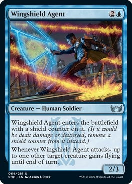 Image for Wingshield Agent (Streets of New Capenna) (64) - Magic: The Gathering