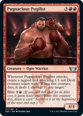 Image for Pugnacious Pugilist (Streets of New Capenna) (117) - Magic: The Gathering