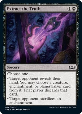 Image for Extract the Truth (Streets of New Capenna) (78) - Magic: The Gathering
