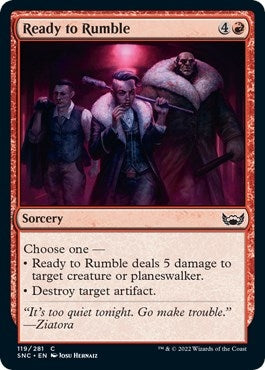 Image for Ready to Rumble (Streets of New Capenna) (119) - Magic: The Gathering