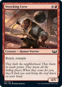 Image for Wrecking Crew (Streets of New Capenna) (132) - Magic: The Gathering