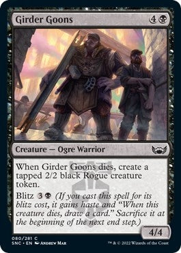 Image for Girder Goons (Streets of New Capenna) (80) - Magic: The Gathering