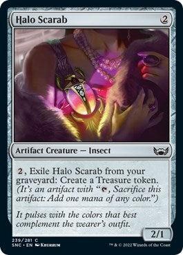 Image for Halo Scarab (Streets of New Capenna) (239) - Magic: The Gathering