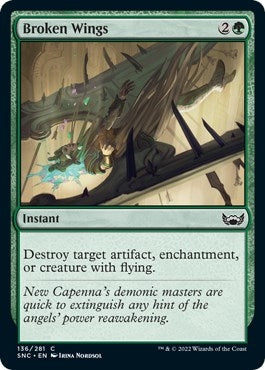 Image for Broken Wings (Streets of New Capenna) (136) - Magic: The Gathering