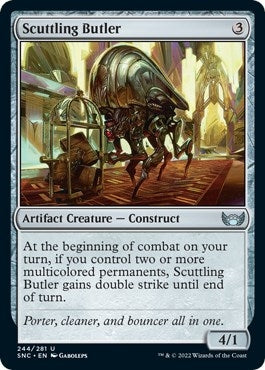 Image for Scuttling Butler (Streets of New Capenna) (244) - Magic: The Gathering