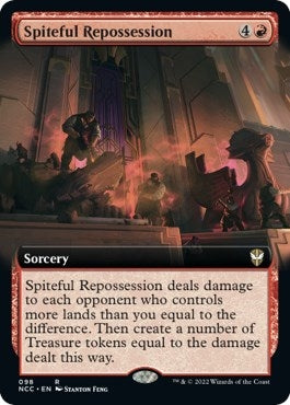 Image for Spiteful Repossession (Extended Art) (Commander: Streets of New Capenna) (98) - Magic: The Gathering