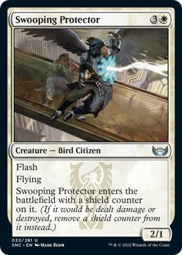 Image for Swooping Protector (Streets of New Capenna) (33) - Magic: The Gathering