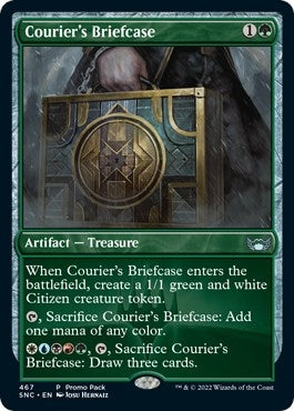 Image for Courier's Briefcase (Promo Pack: Streets of New Capenna) (467) - Magic: The Gathering