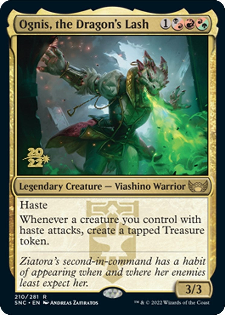 Image for Ognis, the Dragon's Lash (Prerelease Cards) (210) - Magic: The Gathering