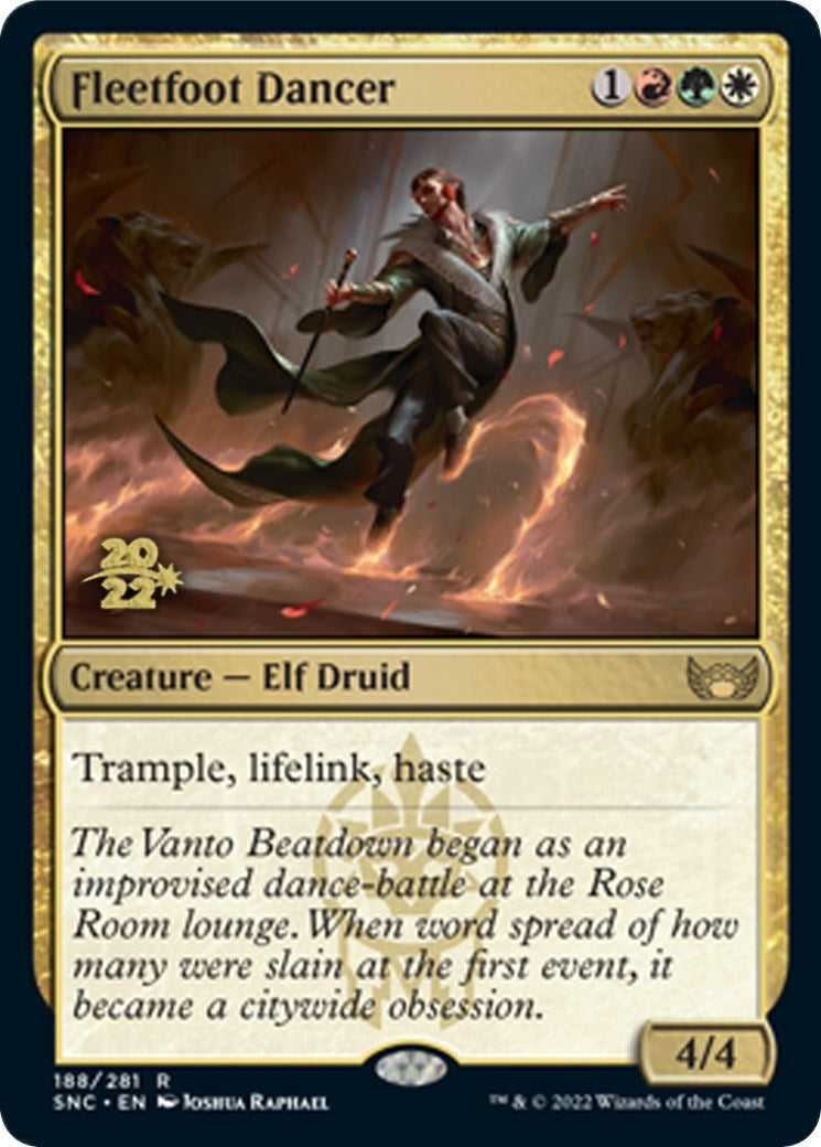 Image for Fleetfoot Dancer (Prerelease Cards) (188) - Magic: The Gathering