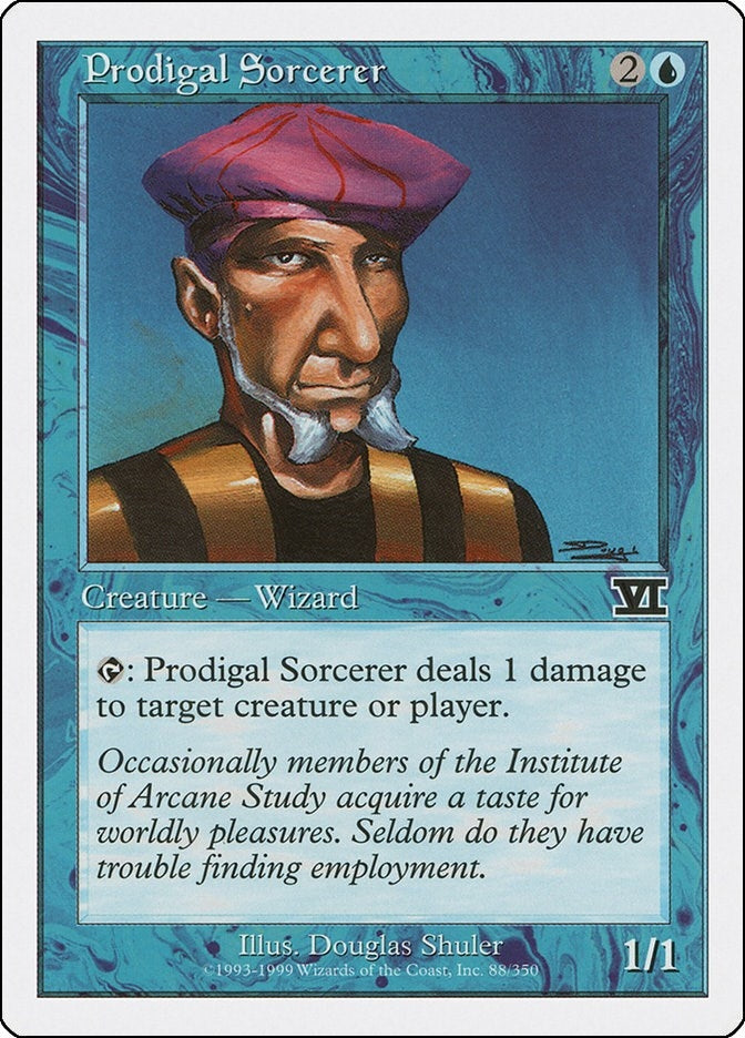 Image for Prodigal Sorcerer (Classic Sixth Edition) (88) - Magic: The Gathering