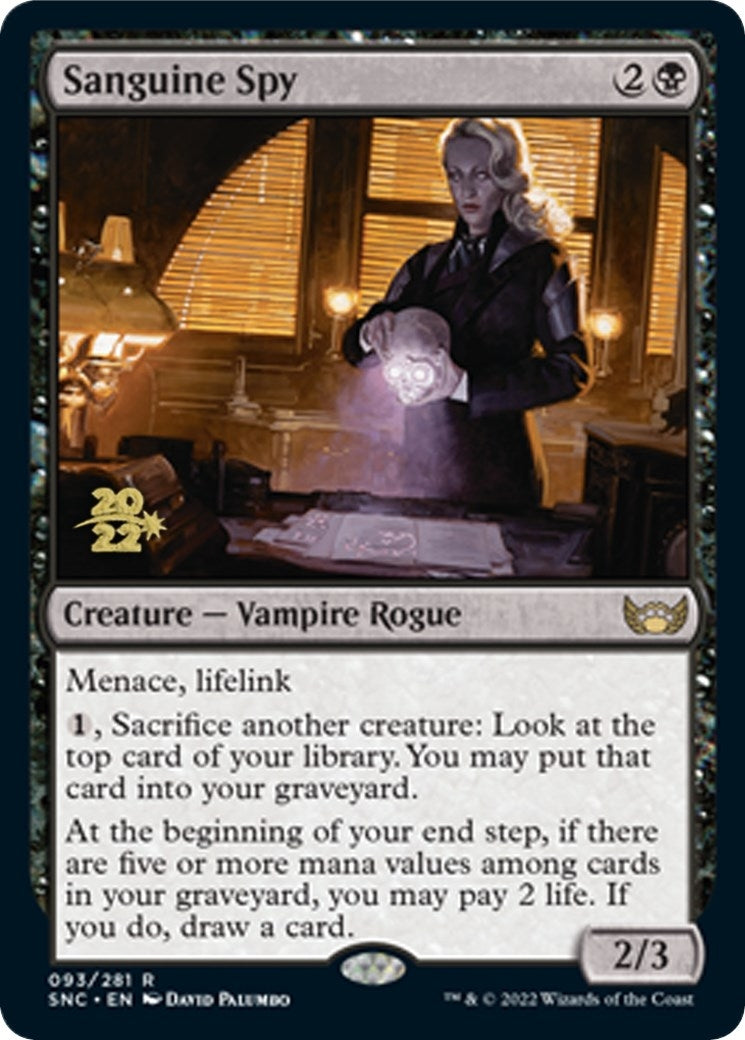 Image for Sanguine Spy (Prerelease Cards) (93) - Magic: The Gathering