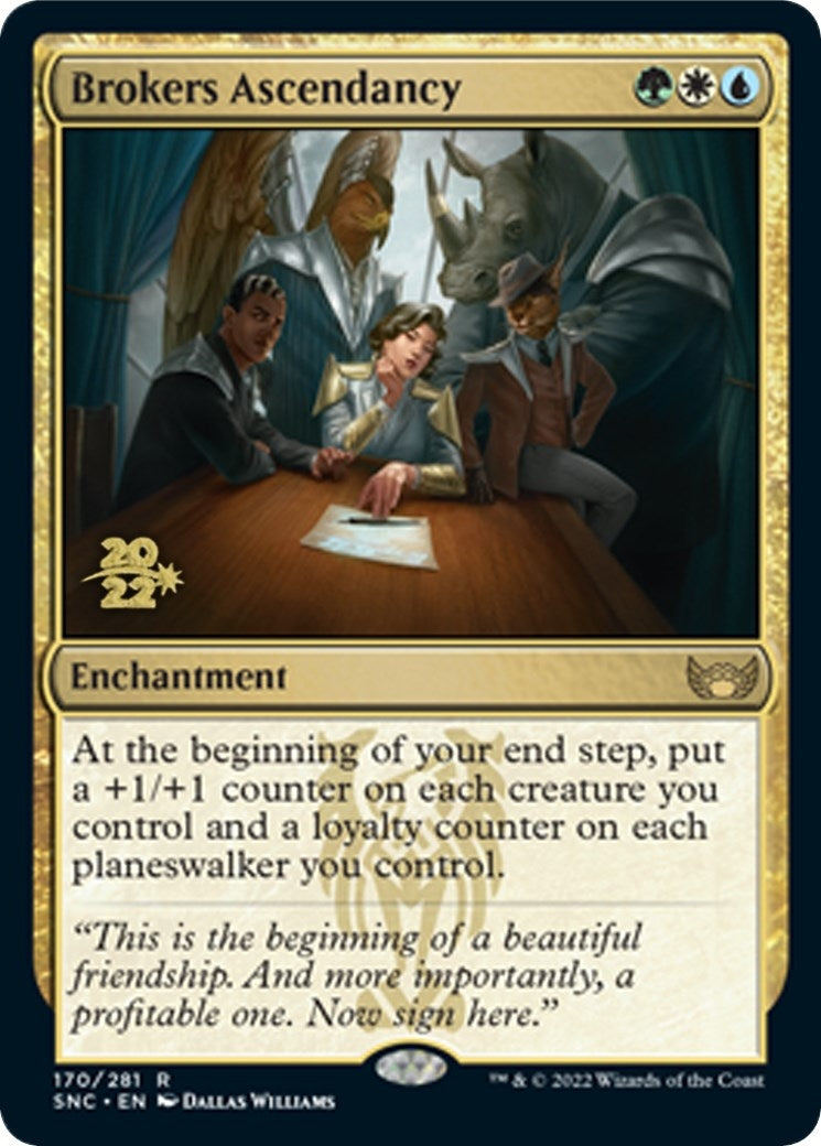 Image for Brokers Ascendancy (Prerelease Cards) (170) - Magic: The Gathering