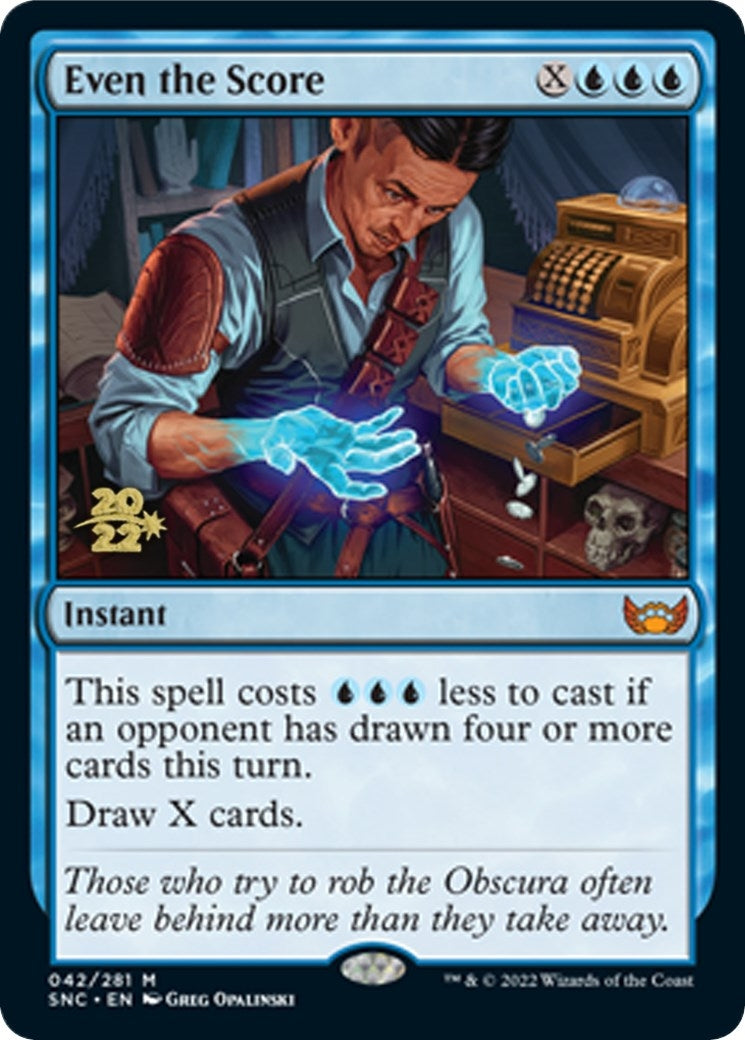 Image for Even the Score (Prerelease Cards) (42) - Magic: The Gathering