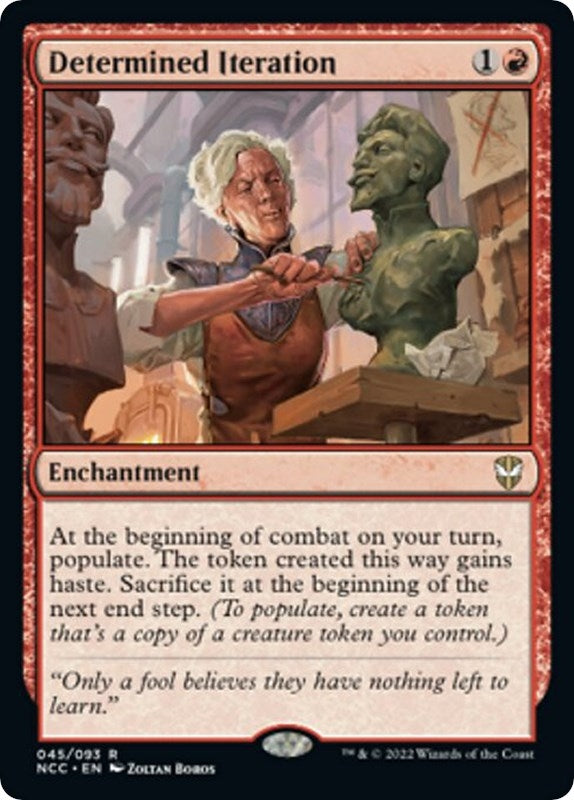 Image for Determined Iteration (Commander: Streets of New Capenna) (45) - Magic: The Gathering