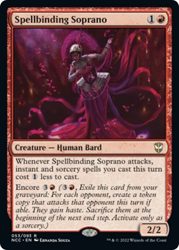 Image for Spellbinding Soprano (Commander: Streets of New Capenna) (53) - Magic: The Gathering