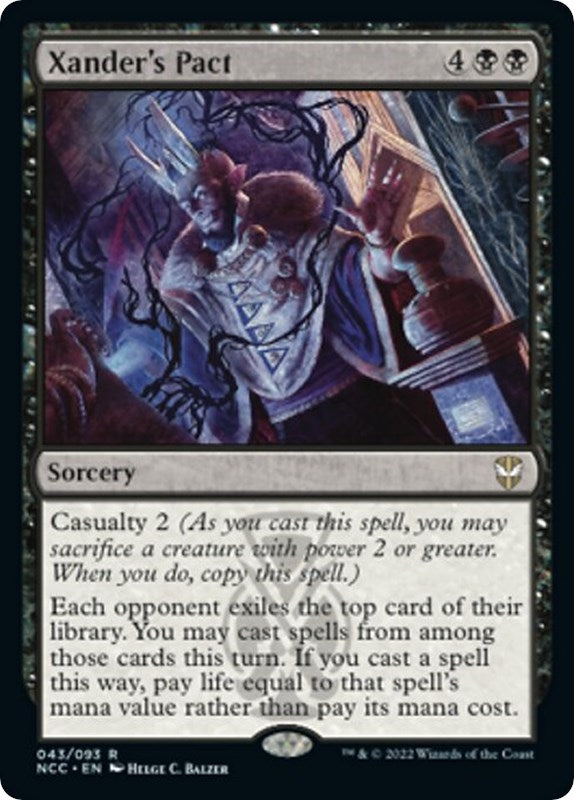 Image for Xander's Pact (Commander: Streets of New Capenna) (43) - Magic: The Gathering