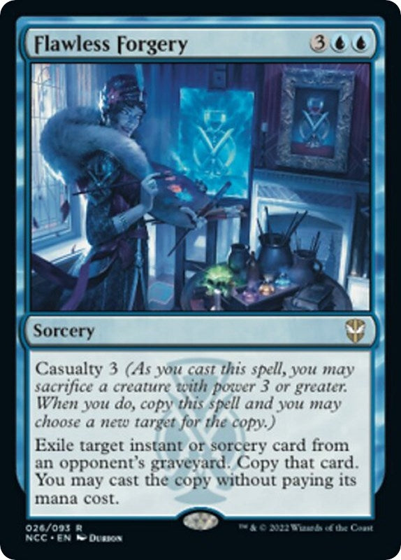 Image for Flawless Forgery (Commander: Streets of New Capenna) (26) - Magic: The Gathering