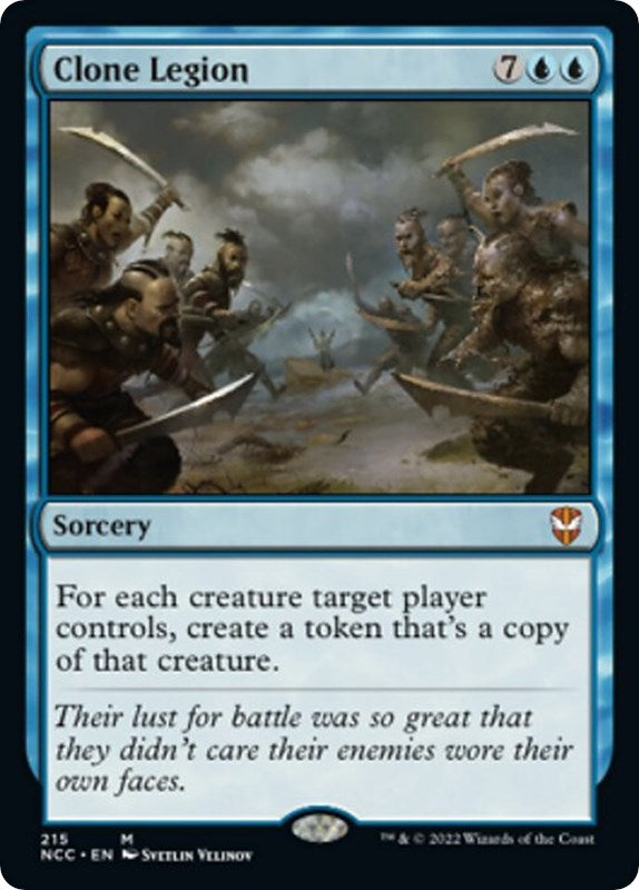 Image for Clone Legion (Commander: Streets of New Capenna) (215) - Magic: The Gathering