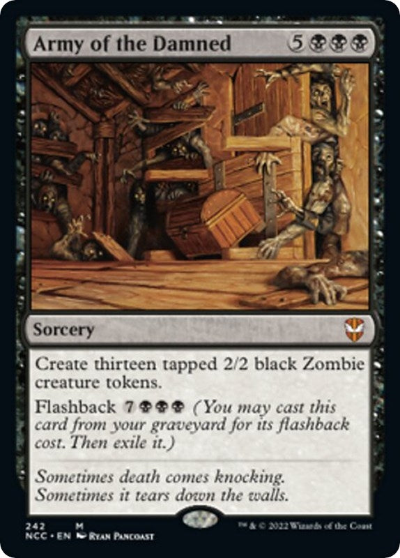 Image for Army of the Damned (Commander: Streets of New Capenna) (242) - Magic: The Gathering