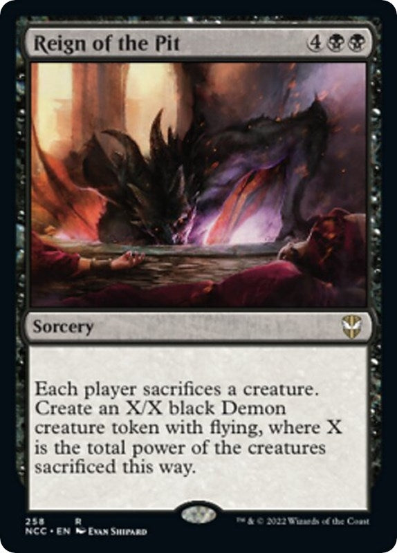 Image for Reign of the Pit (Commander: Streets of New Capenna) (258) - Magic: The Gathering