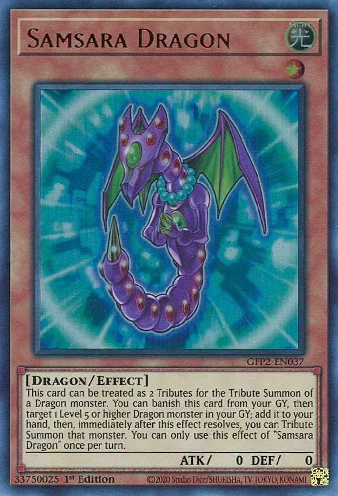 Image for Samsara Dragon (Ghosts From the Past: The 2nd Haunting) (GFP2-EN037) - YuGiOh