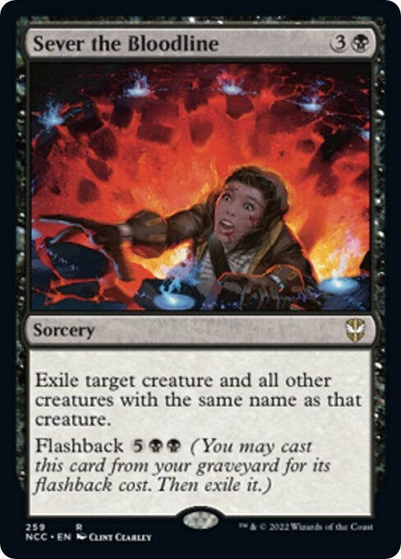 Image for Sever the Bloodline (Commander: Streets of New Capenna) (259) - Magic: The Gathering