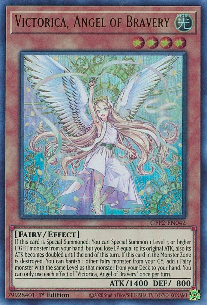 Image for Victorica, Angel of Bravery (Ghosts From the Past: The 2nd Haunting) (GFP2-EN042) - YuGiOh