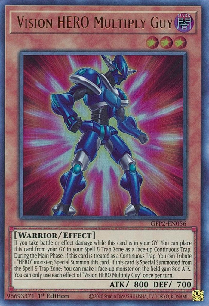 Image for Vision HERO Multiply Guy (Ghosts From the Past: The 2nd Haunting) (GFP2-EN056) - YuGiOh