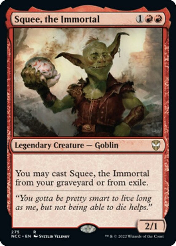 Image for Squee, the Immortal (Commander: Streets of New Capenna) (275) - Magic: The Gathering