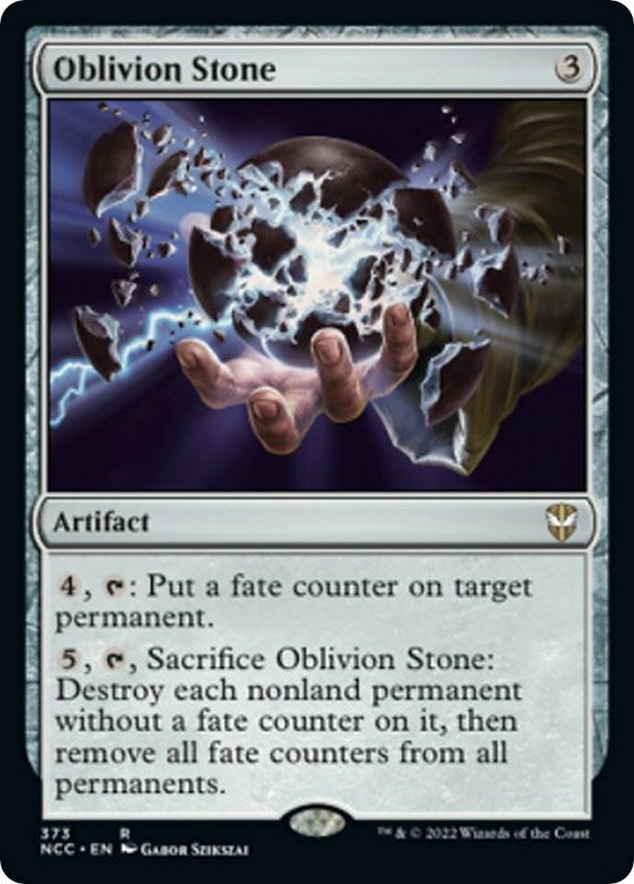 Image for Oblivion Stone (Commander: Streets of New Capenna) (373) - Magic: The Gathering