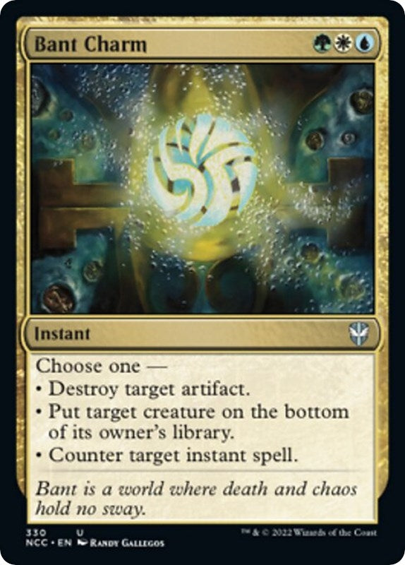 Image for Bant Charm (Commander: Streets of New Capenna) (330) - Magic: The Gathering